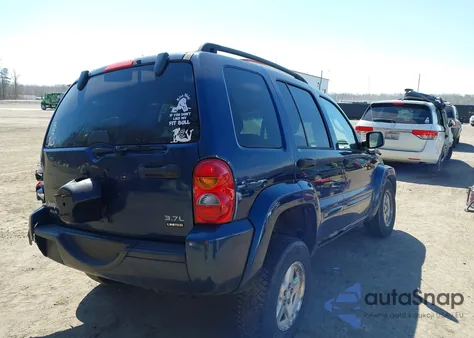 2004 Jeep Liberty Limited Edition из США, поврежденный, VIN 1J4GL58KX4W167858